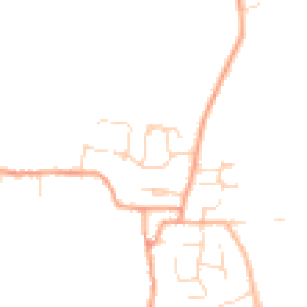 Daytime road noise heatmap for PE28 3XL