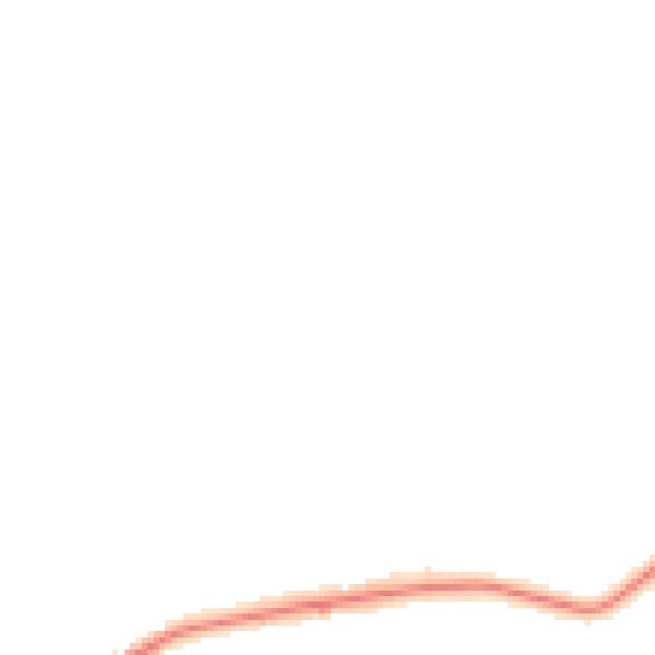 Night-time road noise heatmap for PE28 3XU