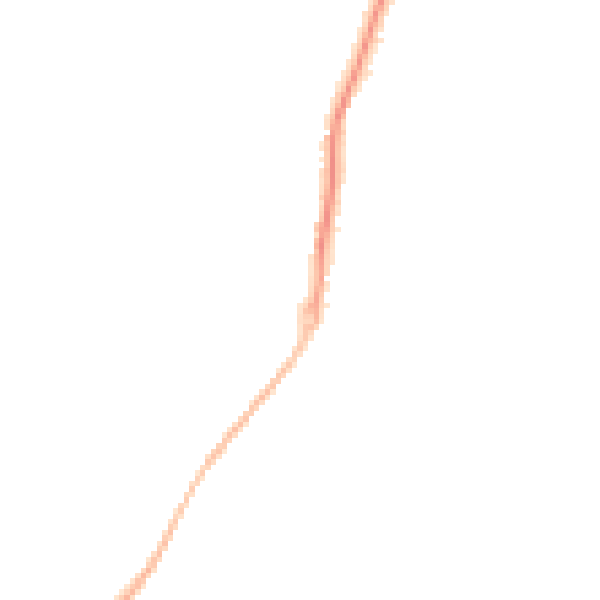 Night-time road noise heatmap for PE28 4BY