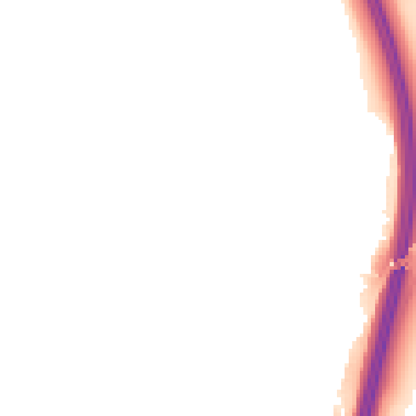 Night-time road noise heatmap for PE28 4EA