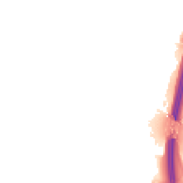Night-time road noise heatmap for PE28 4EU