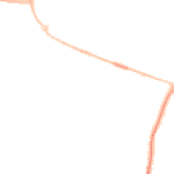 Night-time road noise heatmap for PE28 4TH