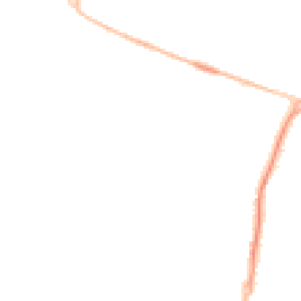 Night-time road noise heatmap for PE28 4TP