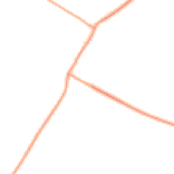 Daytime road noise heatmap for PE28 5AA