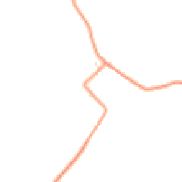 Daytime road noise heatmap for PE28 5AN