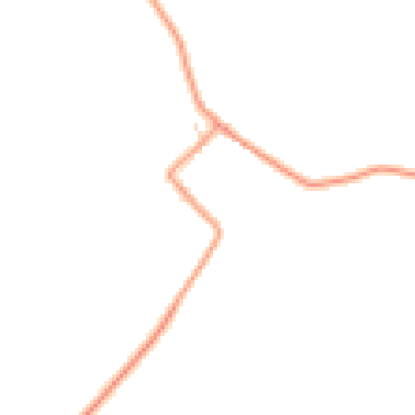 Daytime road noise heatmap for PE28 5AP