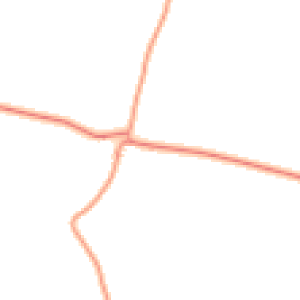 Daytime road noise heatmap for PE28 5AR