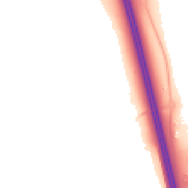 Night-time road noise heatmap for PE28 5RQ