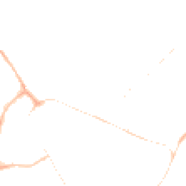 Night-time road noise heatmap for PE29 1JB