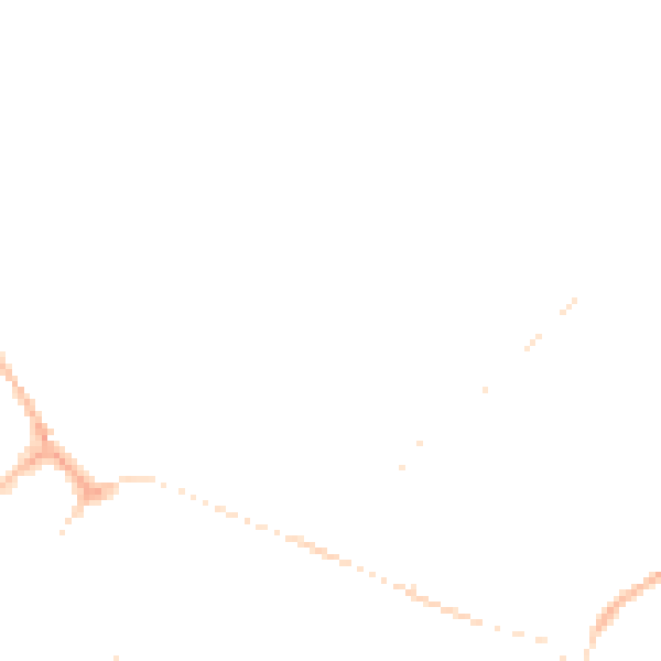 Night-time road noise heatmap for PE29 1JQ