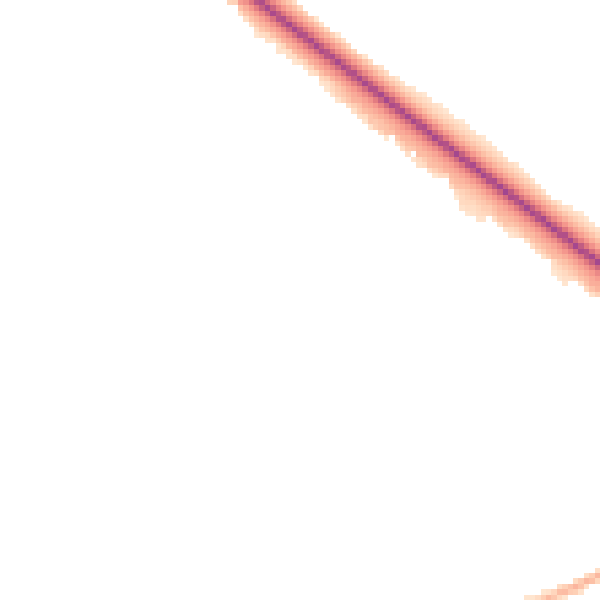 Night-time road noise heatmap for PE29 1QB