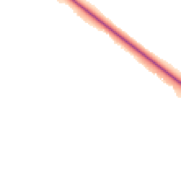 Night-time road noise heatmap for PE29 1QL