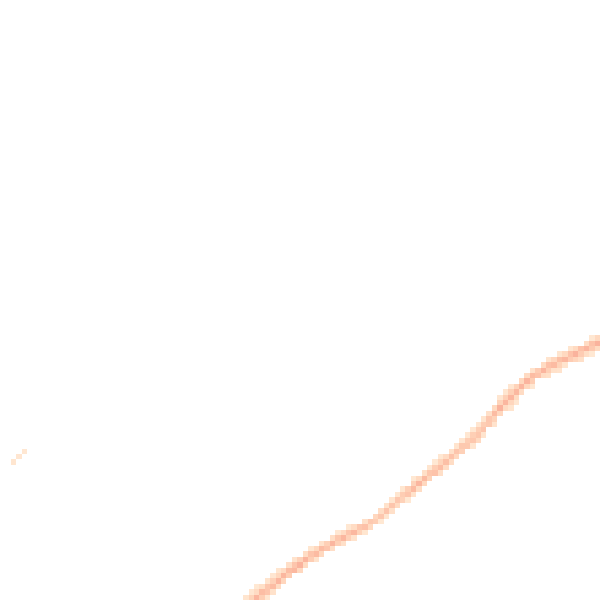 Night-time road noise heatmap for PE29 1RT