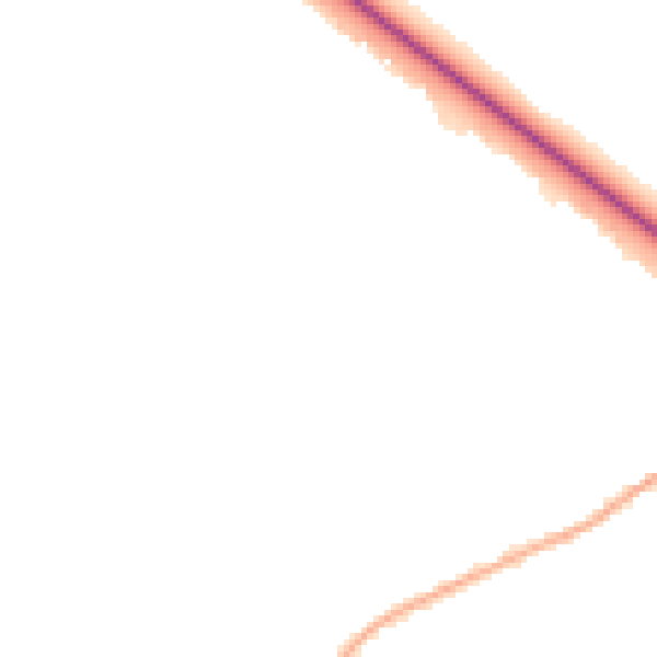 Night-time road noise heatmap for PE29 1SR