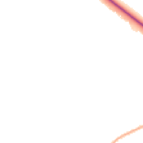 Night-time road noise heatmap for PE29 1SY