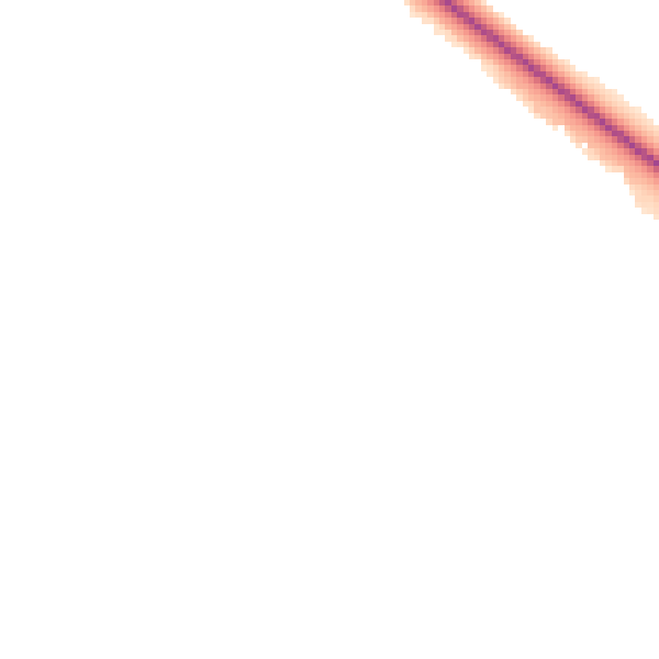 Night-time road noise heatmap for PE29 1SZ