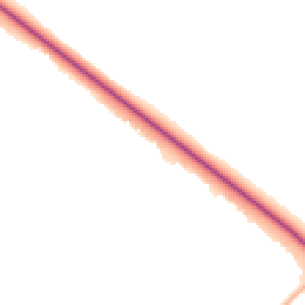 Night-time road noise heatmap for PE29 1XB