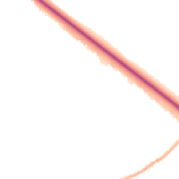 Night-time road noise heatmap for PE29 1XF