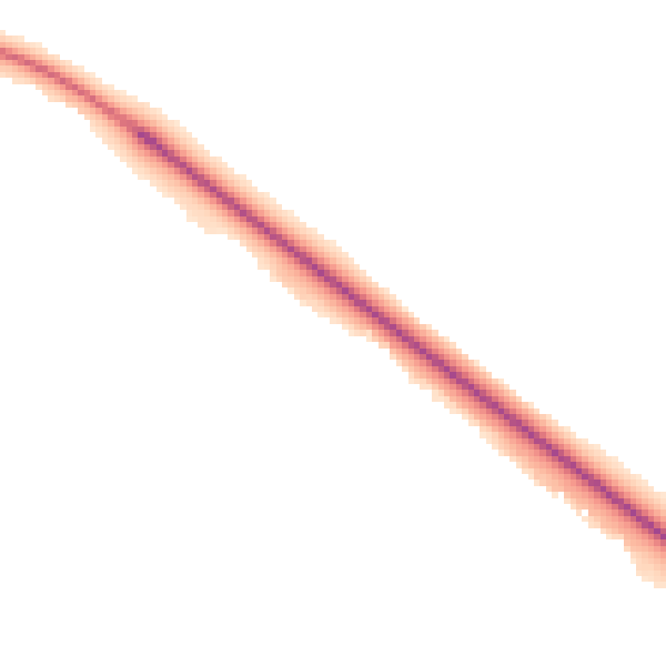 Night-time road noise heatmap for PE29 1YT