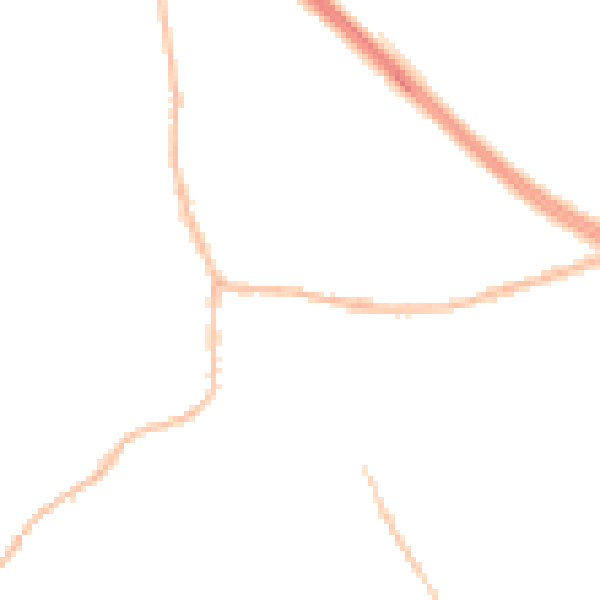 Night-time road noise heatmap for PE29 2AY