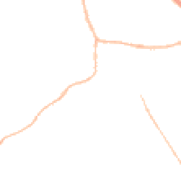 Night-time road noise heatmap for PE29 2HW