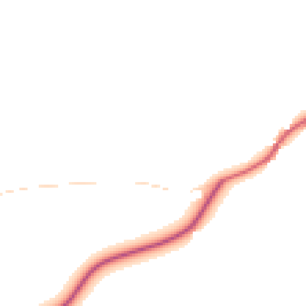 Daytime road noise heatmap for PE29 2LA