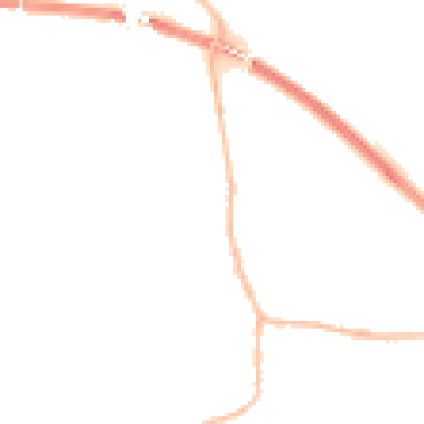 Night-time road noise heatmap for PE29 2QU