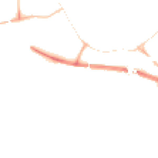 Night-time road noise heatmap for PE29 3EQ