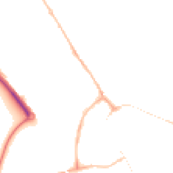 Night-time road noise heatmap for PE29 3HF