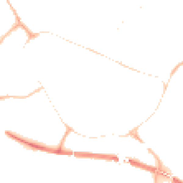 Night-time road noise heatmap for PE29 3NL
