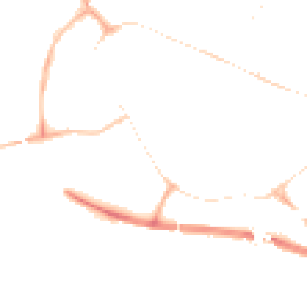 Night-time road noise heatmap for PE29 3PU