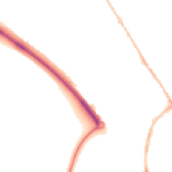 Night-time road noise heatmap for PE29 6XJ