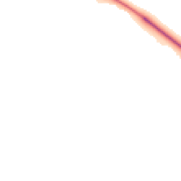 Night-time road noise heatmap for PE29 7HX