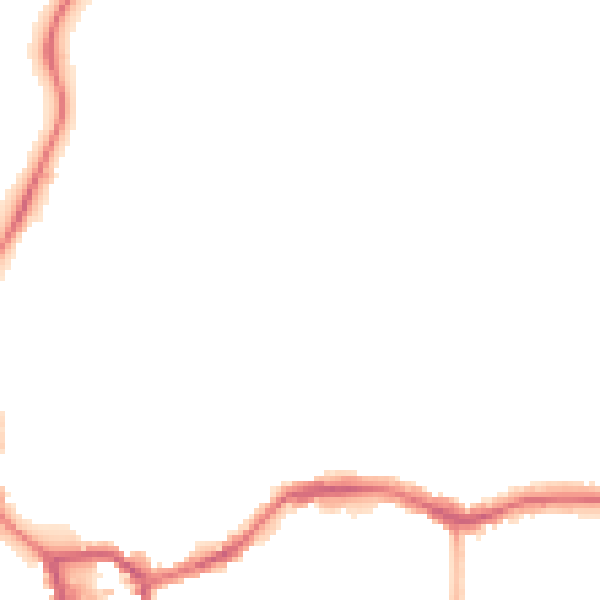 Night-time road noise heatmap for PE30 2BJ