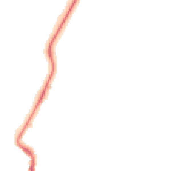 Night-time road noise heatmap for PE30 2DJ