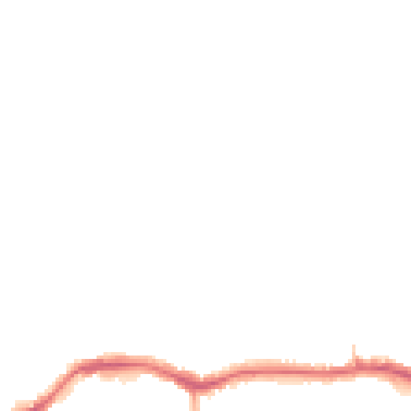 Night-time road noise heatmap for PE30 2RH