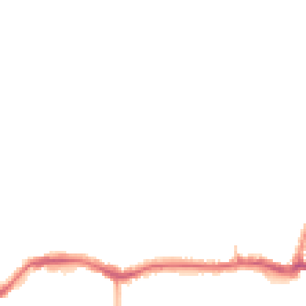 Night-time road noise heatmap for PE30 2RL