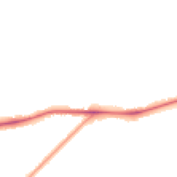 Night-time road noise heatmap for PE30 3HP