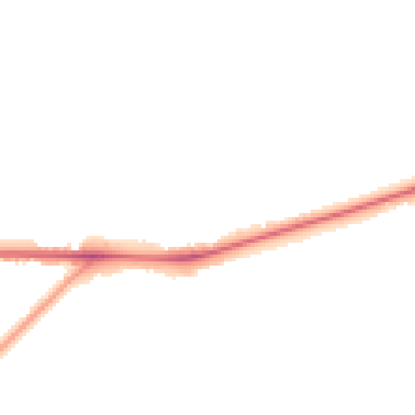 Night-time road noise heatmap for PE30 3PE