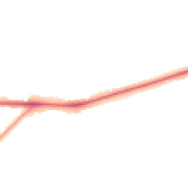 Night-time road noise heatmap for PE30 3PG