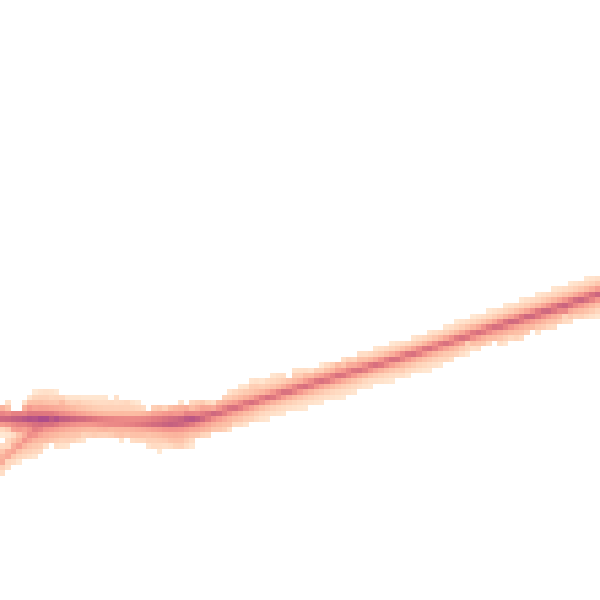 Night-time road noise heatmap for PE30 3TS