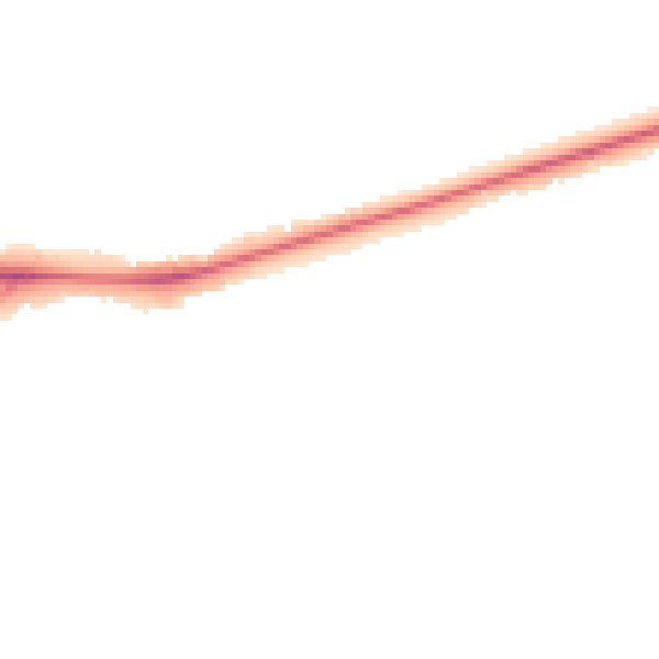 Night-time road noise heatmap for PE30 3TU