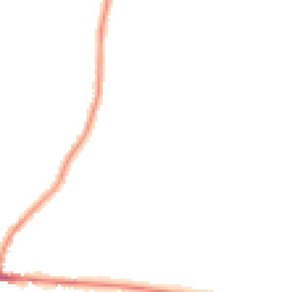 Night-time road noise heatmap for PE30 4DQ