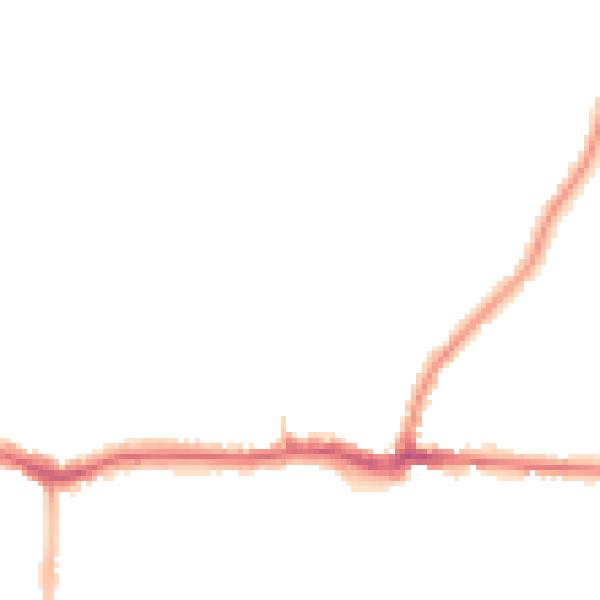 Night-time road noise heatmap for PE30 4HQ
