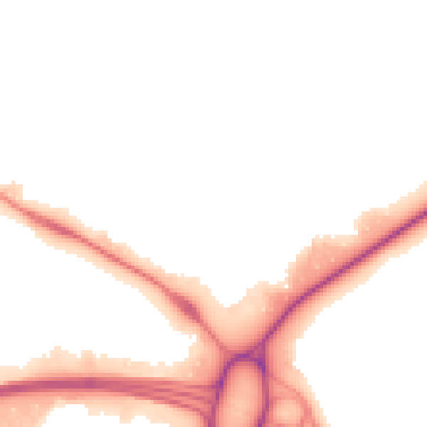 Night-time road noise heatmap for PE30 4LP
