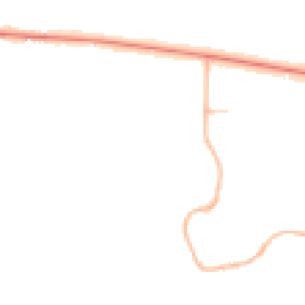 Night-time road noise heatmap for PE30 4RF