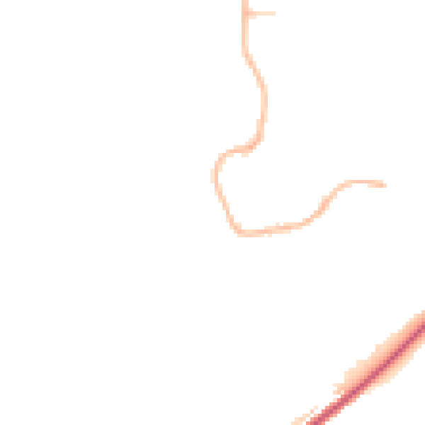 Night-time road noise heatmap for PE30 4SA