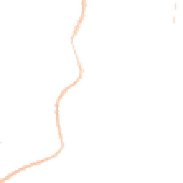 Night-time road noise heatmap for PE30 5NN