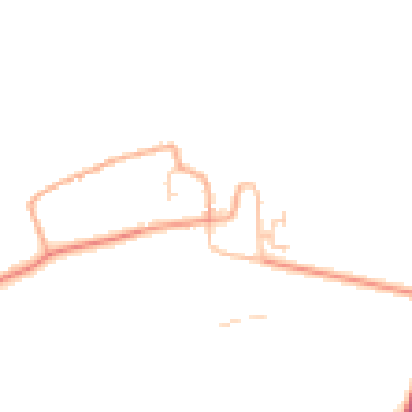 Daytime road noise heatmap for PE31 6AF