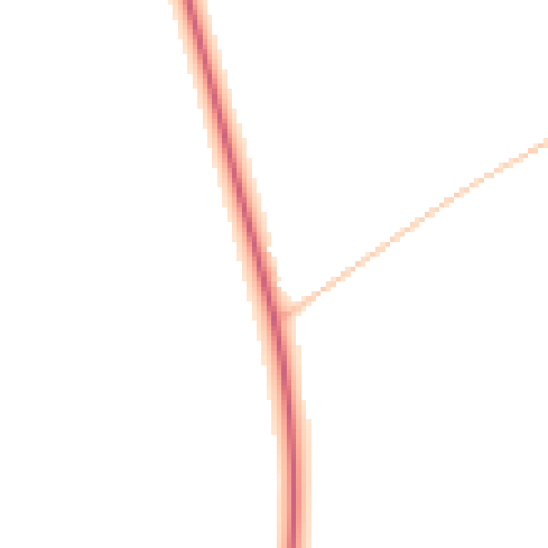 Night-time road noise heatmap for PE31 6AP